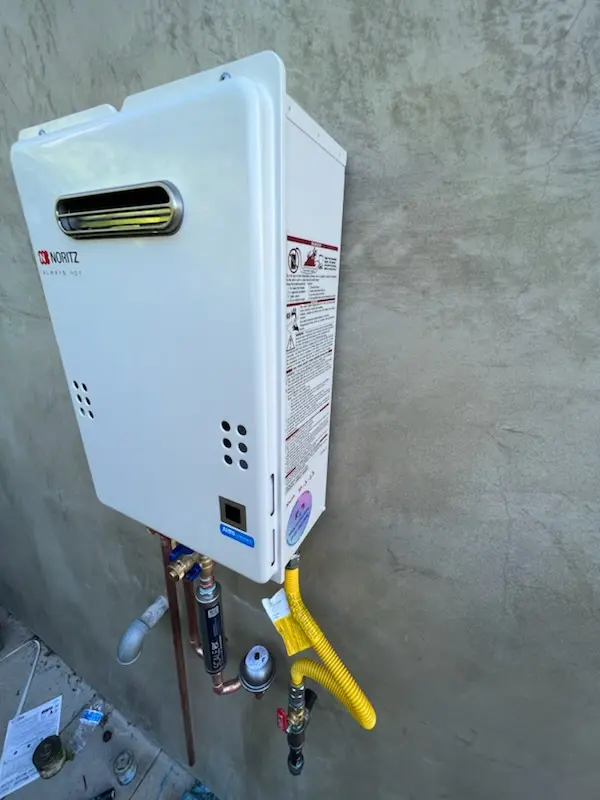 Tankless water heater installation for Windsor Park homes